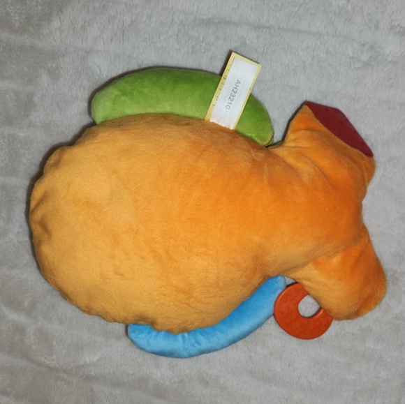 Melissa & Doug Flip Fish 12" plush w/squeaker, crinkle Baby Toy K's Kids - Picture 2 of 6